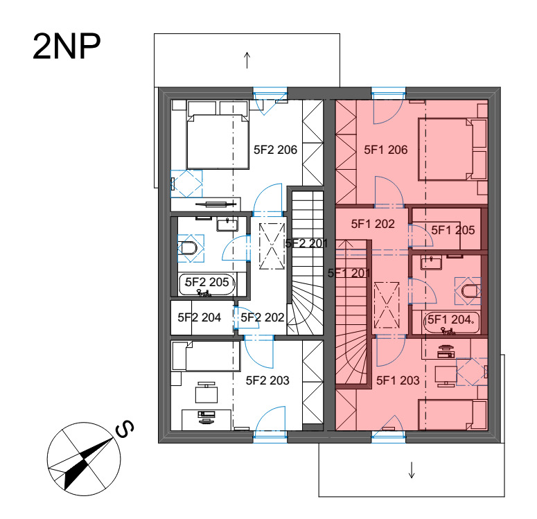 5F1/5F/3+kk//114,2/severovýchod/Dům 5F1/216,00