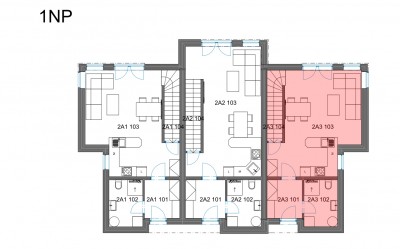 2A/2A/3+kk/3/101/východ/Byt 2A 3/126,0